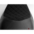 LUIMOTO (Diamond II) Rider Seat Covers for the HARLEY DAVIDSON STREET 500 / 750 LUIMOTO (Diamond II) Rider Seat Covers for the HARLEY DAVIDSON STREET 500 / 750